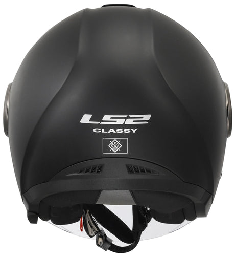 Ls2 Jethelm von 620 edler solider Helm von 620 edler solider mattschwarzer Gr. 3xl