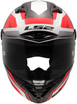 Ls2 Helm FF805 Thunder GP Raute M Weiß Rot