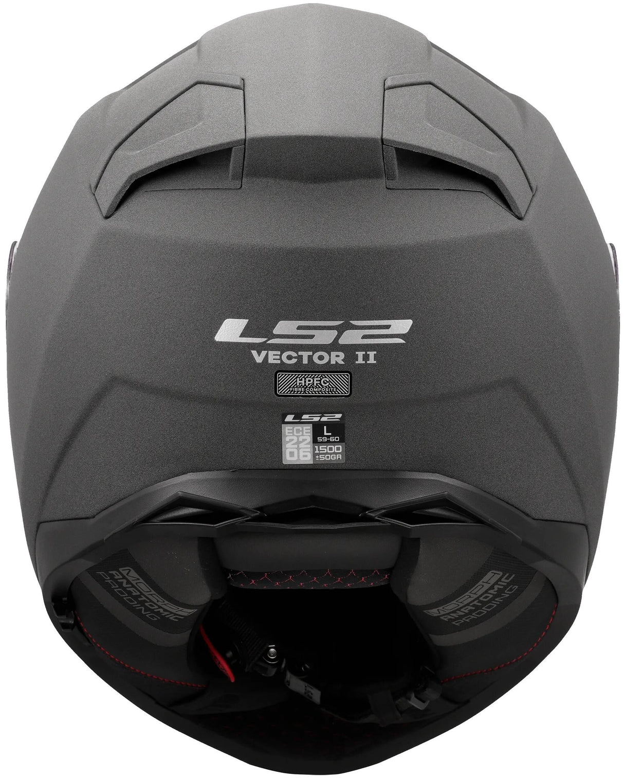 Ls2 Integralhelm FF811 Vector II Beton. Helm FF811 Vector II Beton matt l