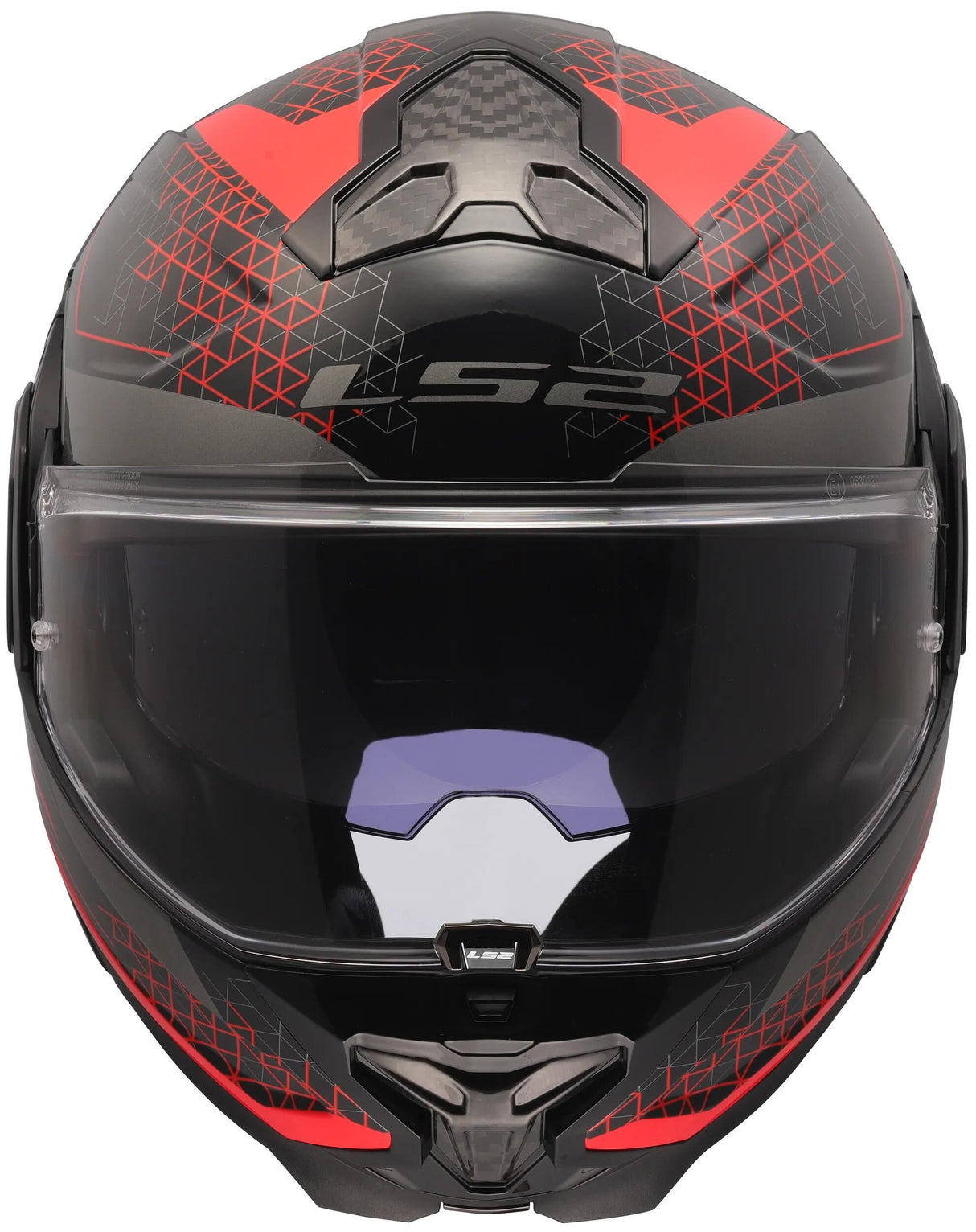 Ls2 Klapphelm FF910 Advant II Astral Helm FF910 Advant II Astral XL schwarz rot