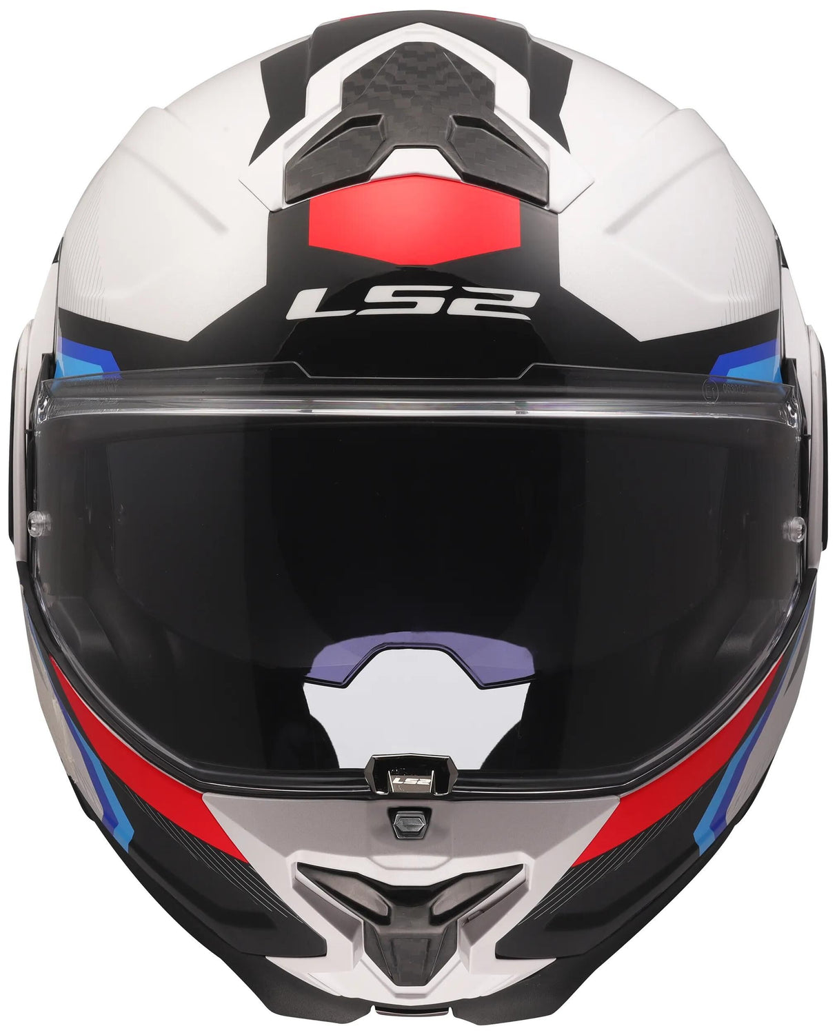 Ls2 Klapphelm FF910 Advant II Triple Helm FF910 Advant II Triple XL wh blau rot