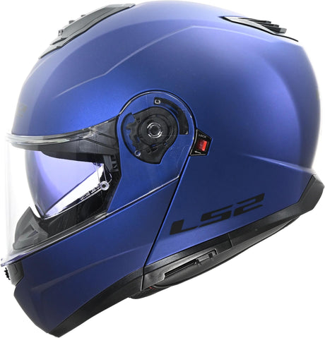 Ls2 Klapphelm FF908 Strobe II Navy. Helm FF908 Strobe II Navy XL Mattblau