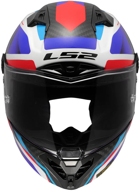 Ls2 Integralhelm FF805 Thunder Carbon GP Diamond Helm FF805 Thunder GP Diamond Blau Rot Gr. m