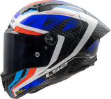 Ls2 Integralhelm FF805 Thunder Carbon GP Diamond Helm FF805 Thunder GP Diamond Blau Rot Gr. l