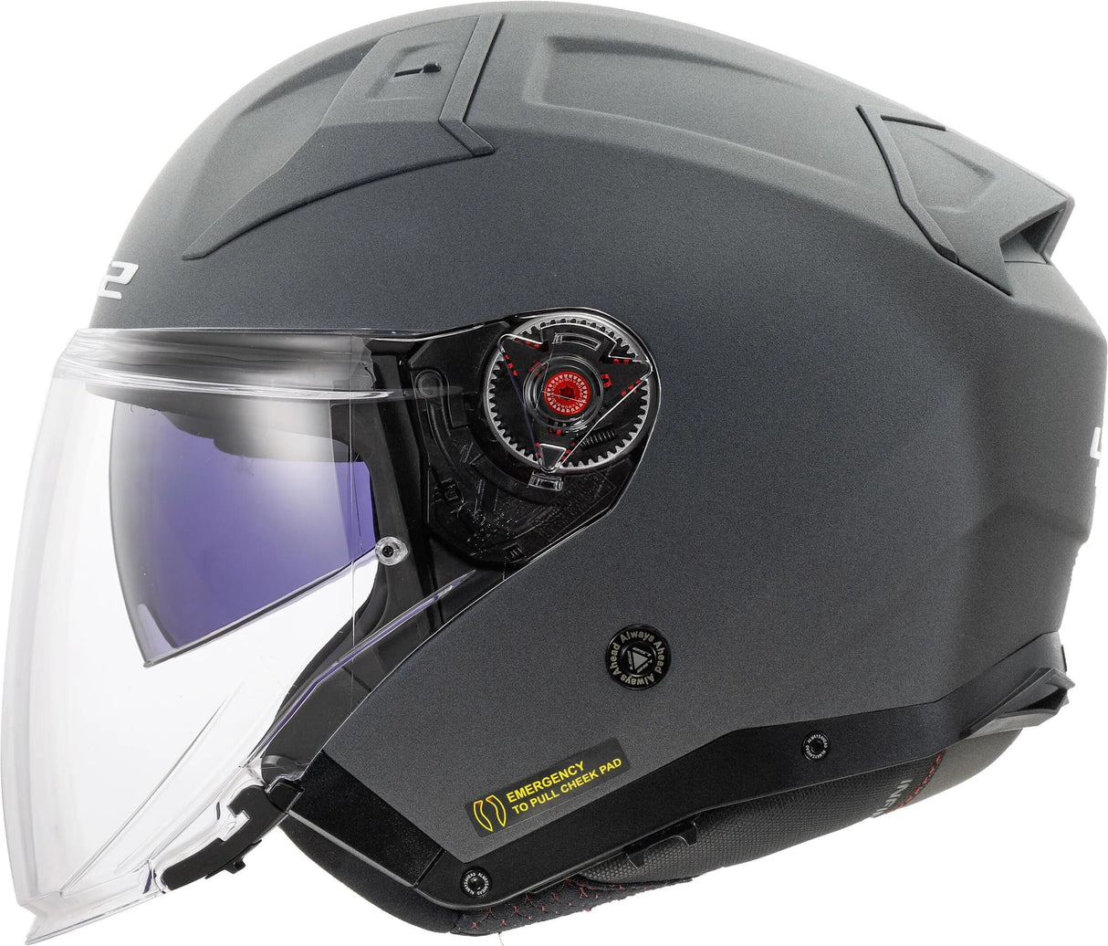 Ls2 of603 Infinity II Concrete Jethelm Helm Infinity II Concrete Matt Gr. xl