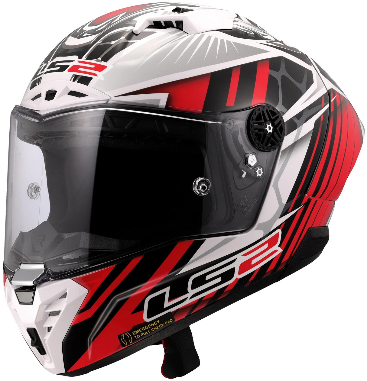 Ls2 Integralhelm FF805 Thunder Carbon GP Aero Replica Perolari. Helm FF805 Thunder GP Aero Rep. perolari xxl