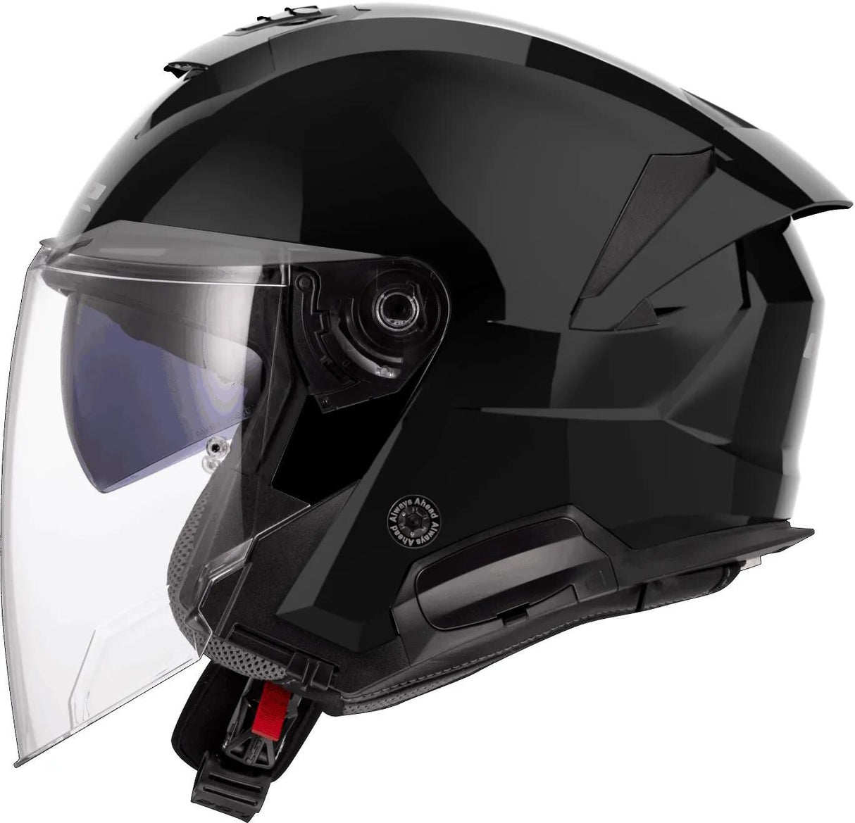 Ls2 Jethelm von 618 Verso II Solid Helme von 618 Verso I Solid Black Gr. xl