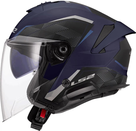 Ls2 Jethelm von 618 Verso II Air-Helme von 618 Verso I Air Blue Matt Gr. xl