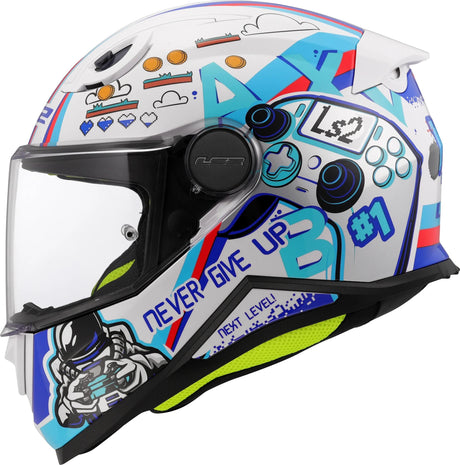 Ls2 Kinder-Integralhelm FF812 Kid Next Level. Helm Kind FF812 Next Level weiß Gr. l
