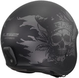 Ls2 jethelm of599 spitfire ii willy helmet of599 spitfire ii willy black grey l