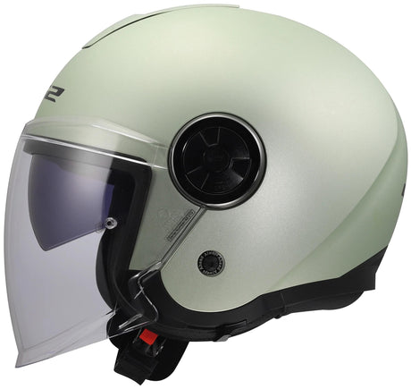 Ls2 of620 edler solider Jethelm Helm of620 edler solider grauer Komet matt XL