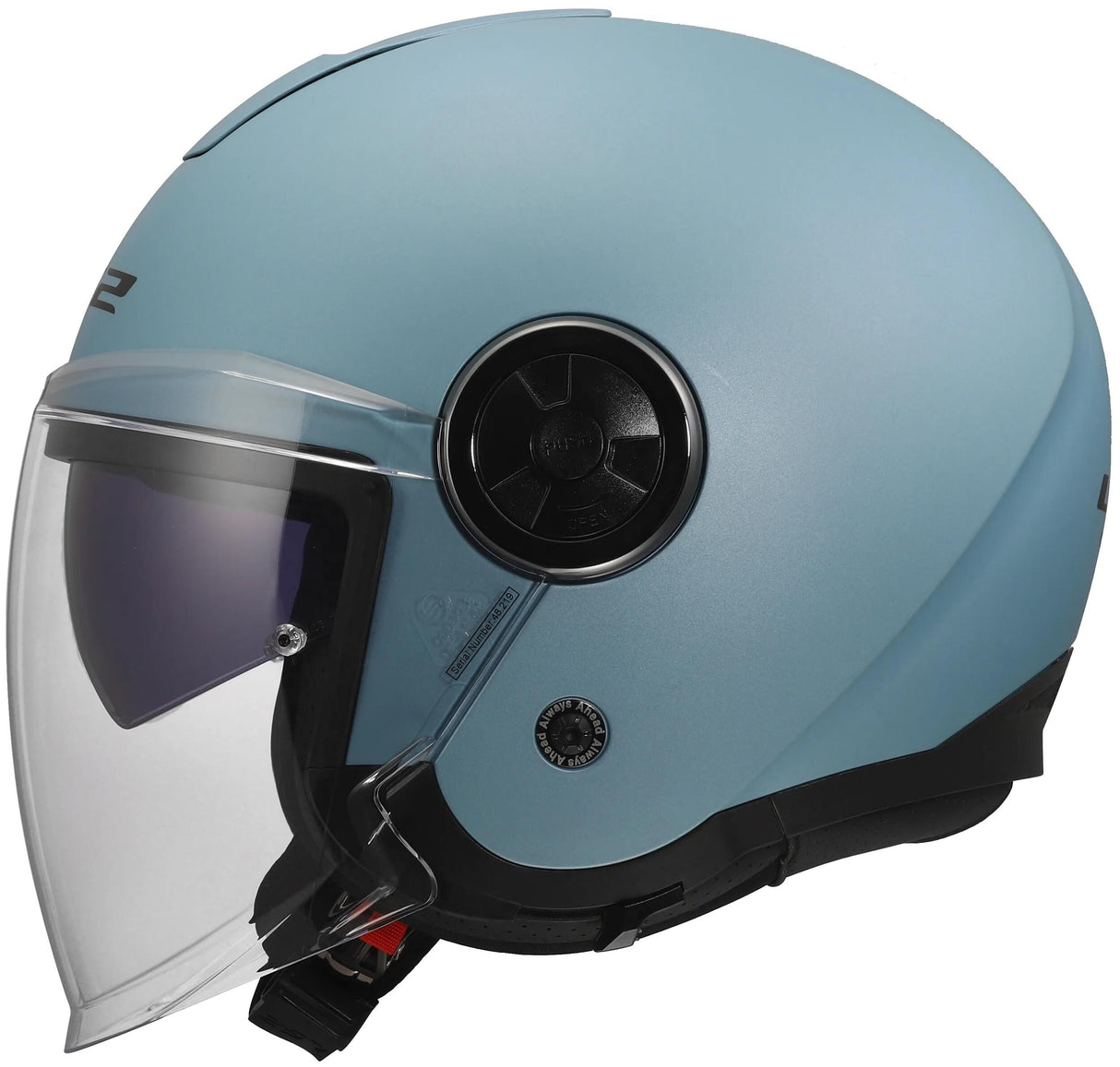 Ls2 of620 edler Solid Jethelm Helm of620 edler Solid Hellblau matt XL