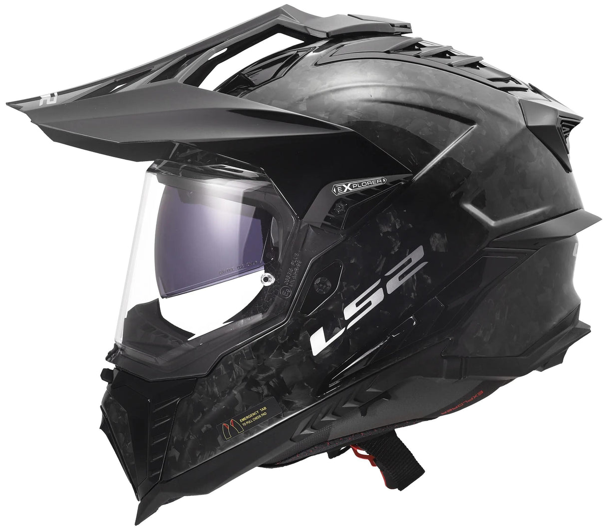 Ls2 Enduro-Helm MX701 Explorer Carbon Forged Helm MX701 Explorer Forged Carbon Gr. m