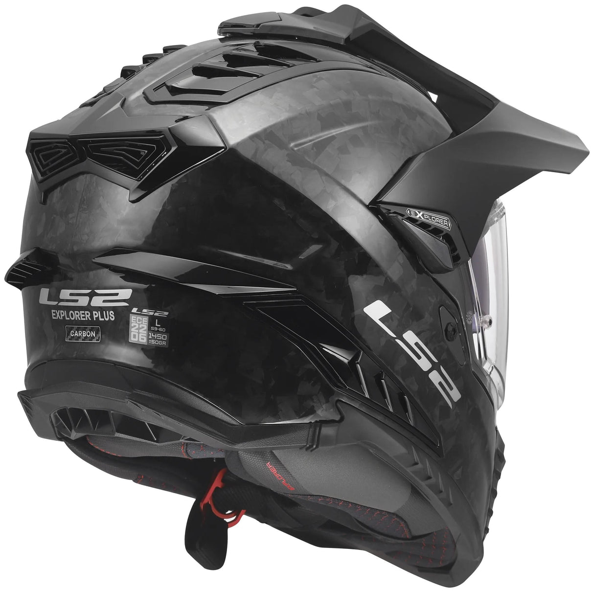 Ls2 Enduro-Helm MX701 Explorer Carbon Forged Helm MX701 Explorer Forged Carbon Gr. xl