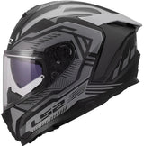 Ls2 integralhelm ff817 challenger ii dravix helmet ff817 challeng ii dravix matt gray m