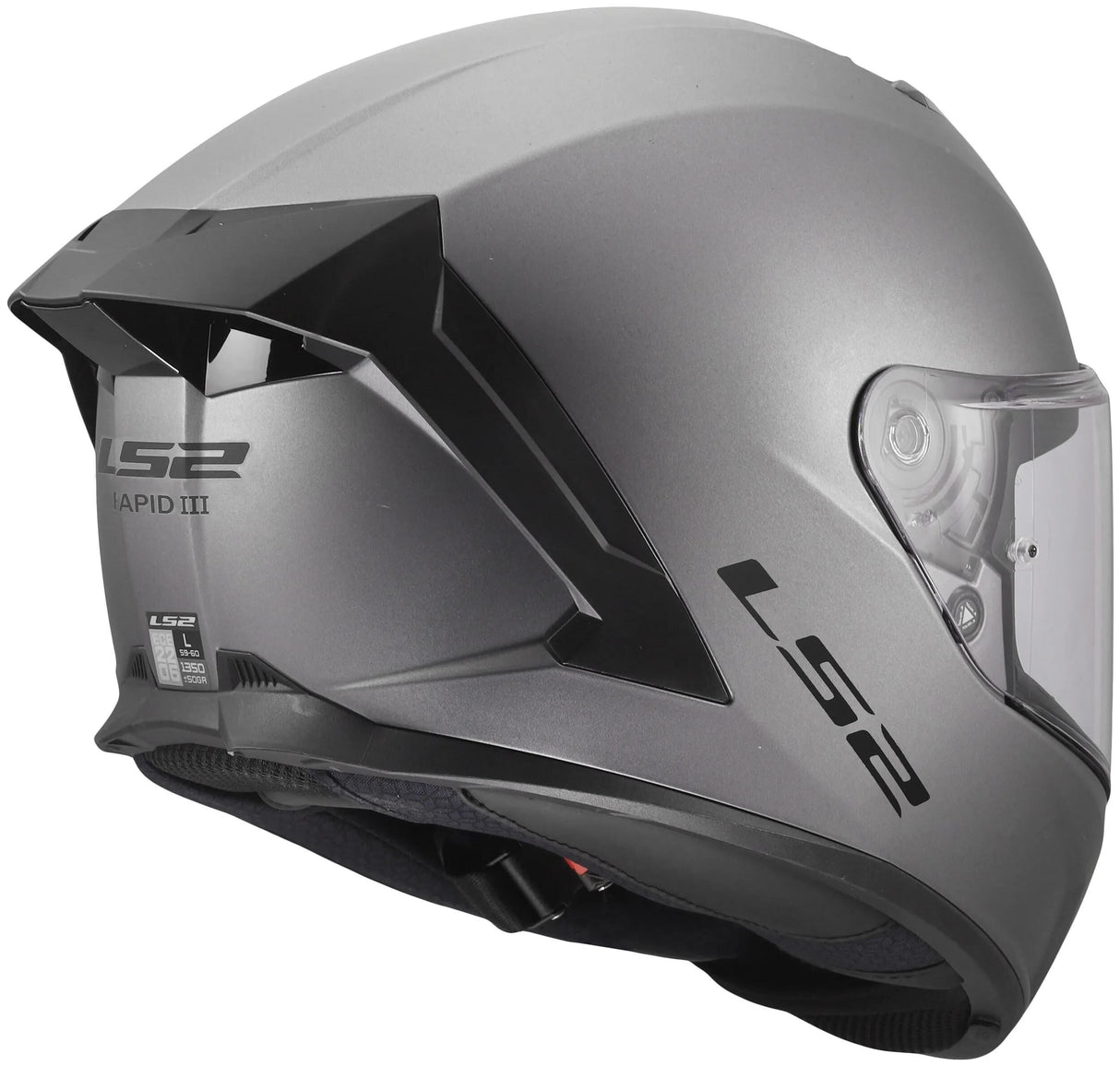 Ls2 Integralhelm FF820 Rapid III Solid Helme FF820 Rapid I Solid Matt Titanium XL
