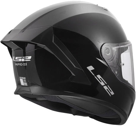 Ls2 Helme FF820 Rapid i Solid Black Gr. xs