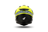 Ufo Plast Enduro Helm Aries Helm Aries S gelb schwarz