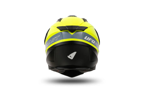 Ufo Plast Enduro Helm Aries Helm Aries S gelb schwarz