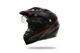 Ufo Plast Enduro Helm Aries Helm Aries L schwarz rot