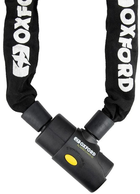 Oxford-Kettenschloss-Alarmkette, 10 Kettenglieder, 10 mm x 1,5 m, schwarzer Alarm