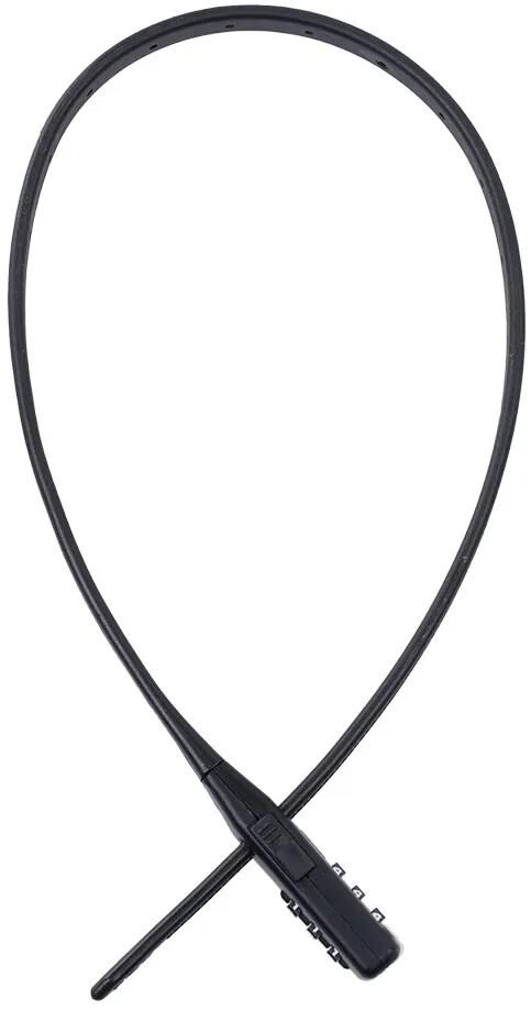 Oxford-Kabelschloss Kombi-Zip-Lock-Kabelschloss 47 cm schwarz