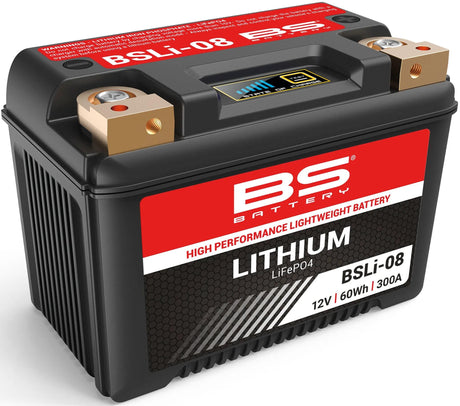 BS-Batterie Lithium-Ionen-Batterie BSLI-08 Batterie LI08 BS Lithium