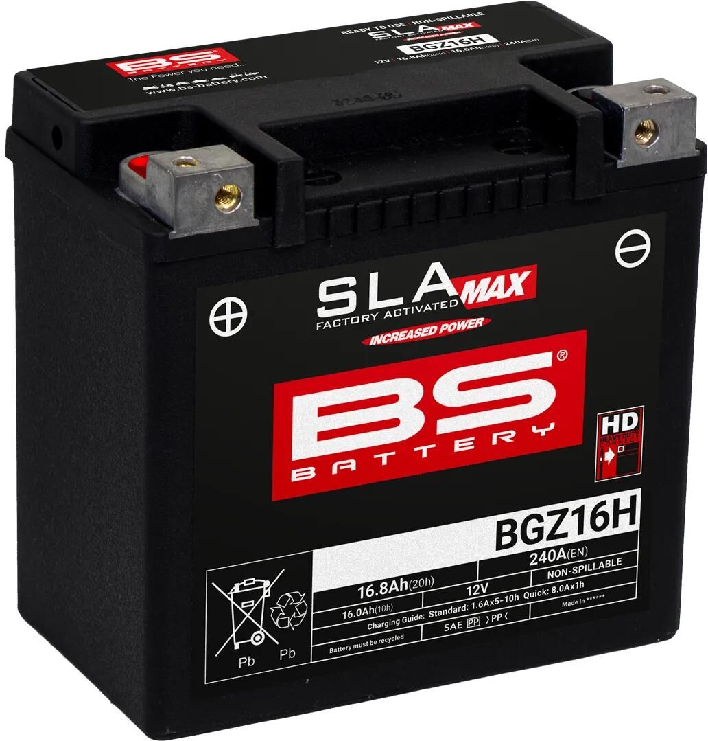 Bs-Batterie Batterie bgz16h bs sla-max hd