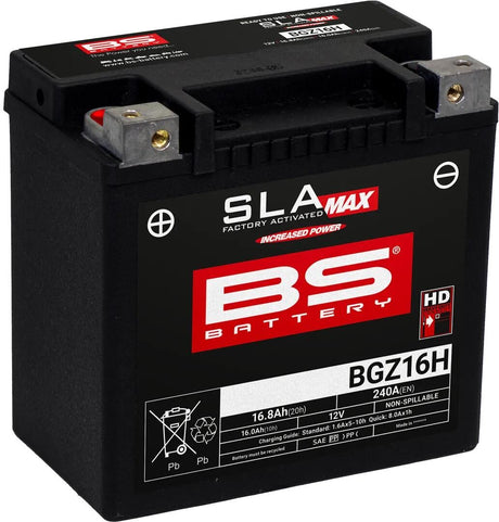 Bs-Batterie Batterie bgz16h bs sla-max hd