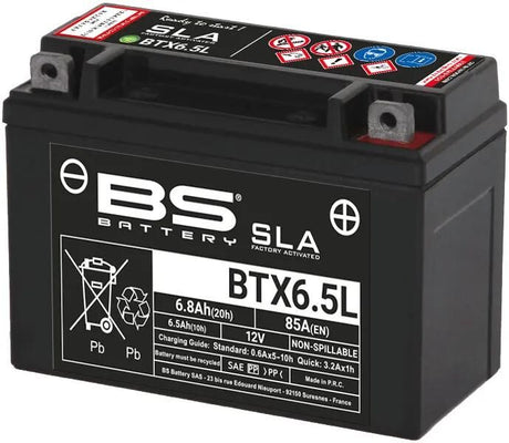 BS-Batteriebatterie btx6.5l . Batterie btx6.5l bs sla