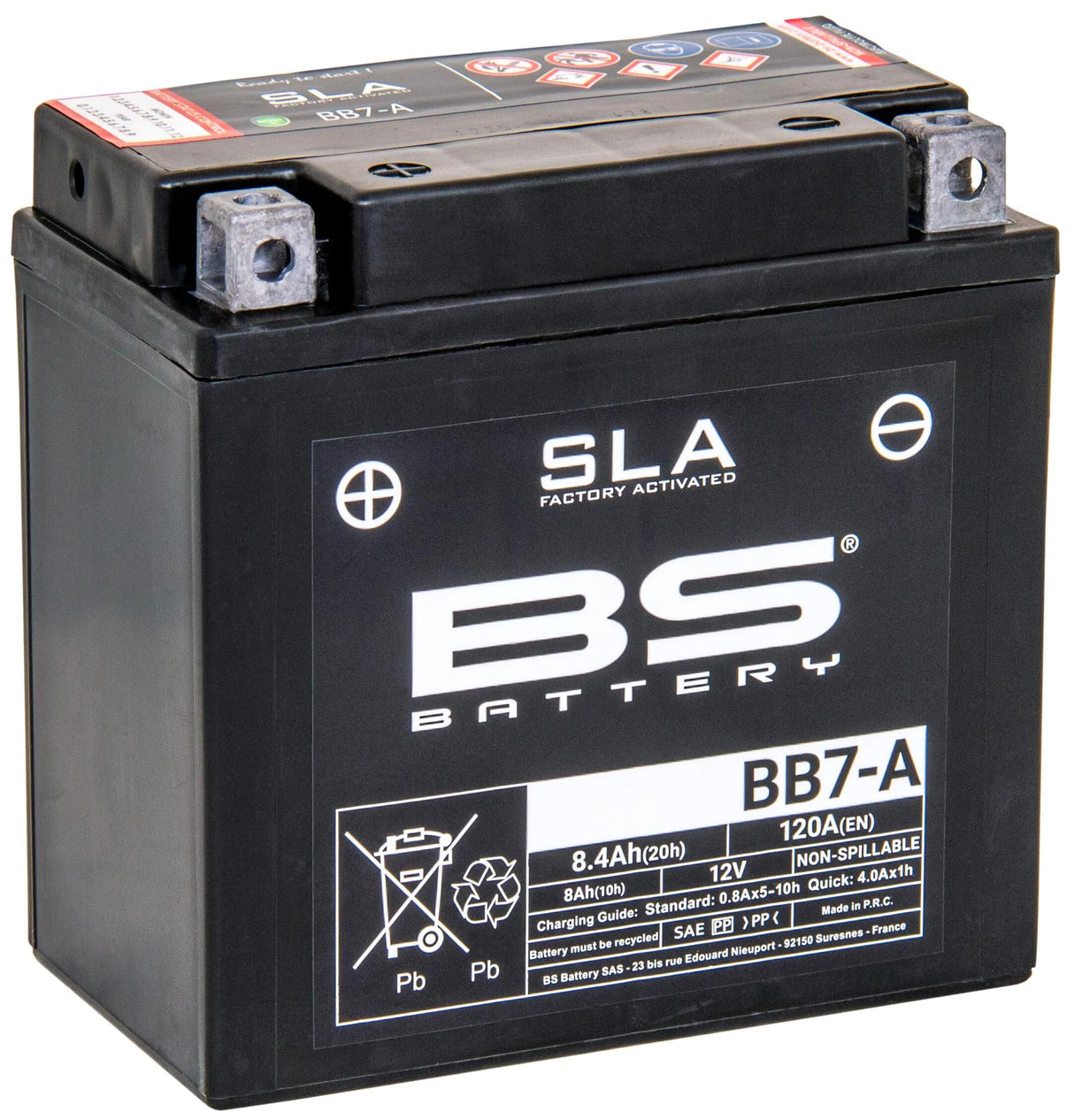 Bs-batterie batterie bb7-a batterie bb7-a bs sla