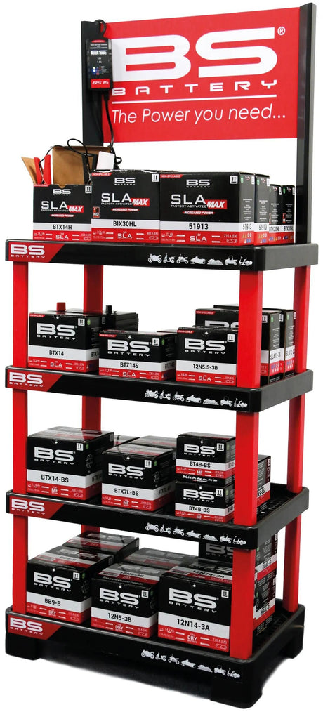 BS Batterieverkaufsdisplay Verkaufsregal