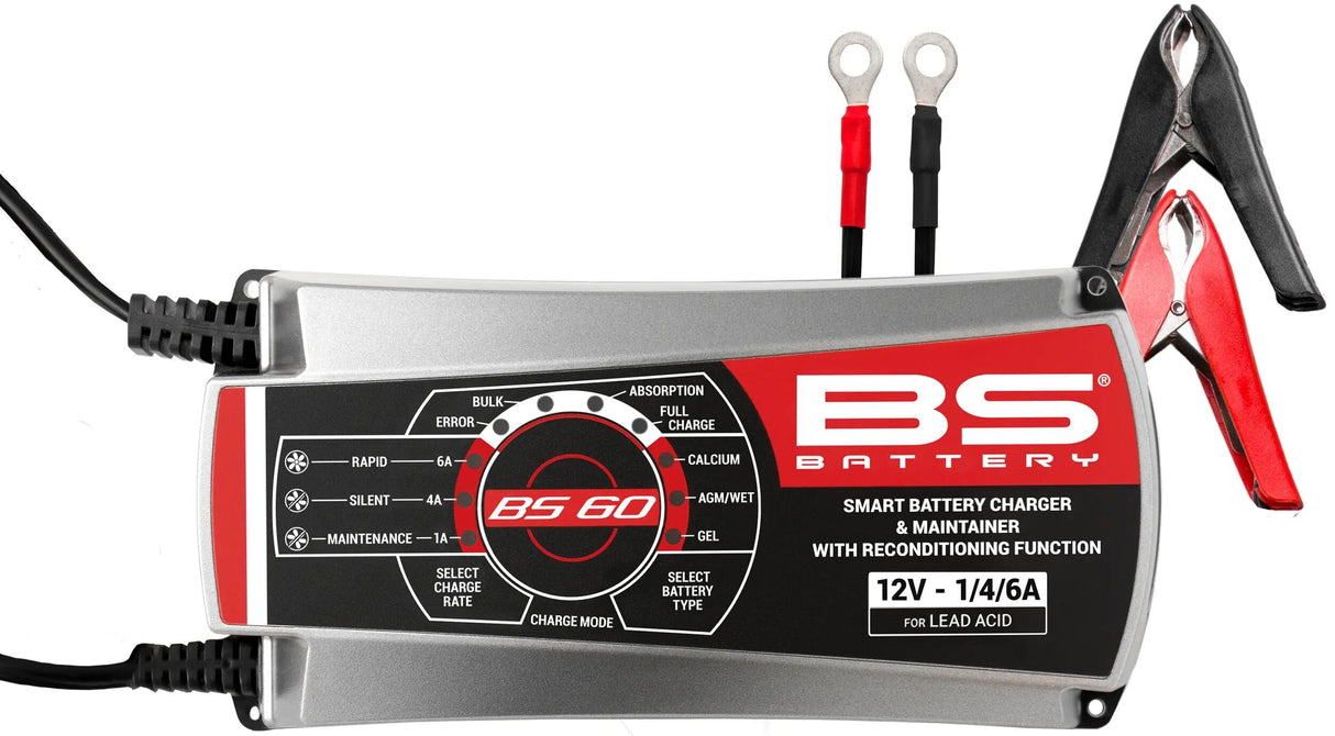 BS Batterieladegerät BS60 . Ladegerät bs60,bs-charge 1a 4a 6a
