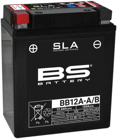 Bs-batterie batterie bb12a-a b . Batterie bb12a-a b bs sla