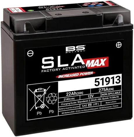 BS-Batterie Batterie 51913 Batterie 51913 BS SLA-Max