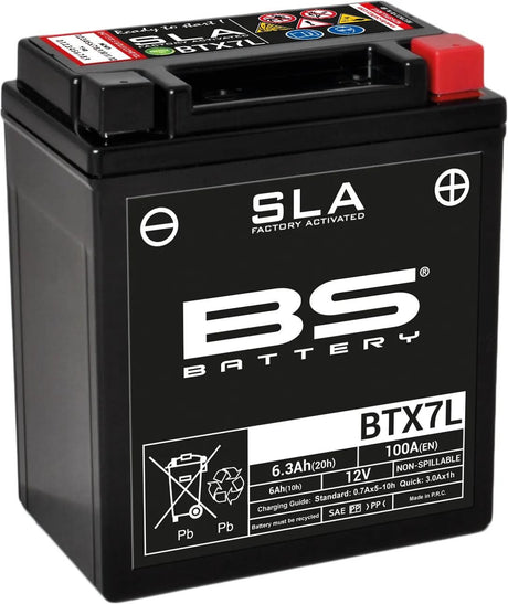 Bs-Batterie bs-Batterie Batterie btx7l btx7l-bs . BTX7L Batterie BS SLA