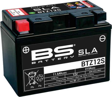 Bs-Batterie bs-Batterie Batterie btz12 btz12s-bs . Batterie btz12s bs sla