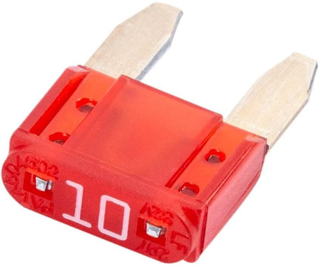 Spahn Minisicherung Bananenstecker Flachverschluss 10a Form F Mini