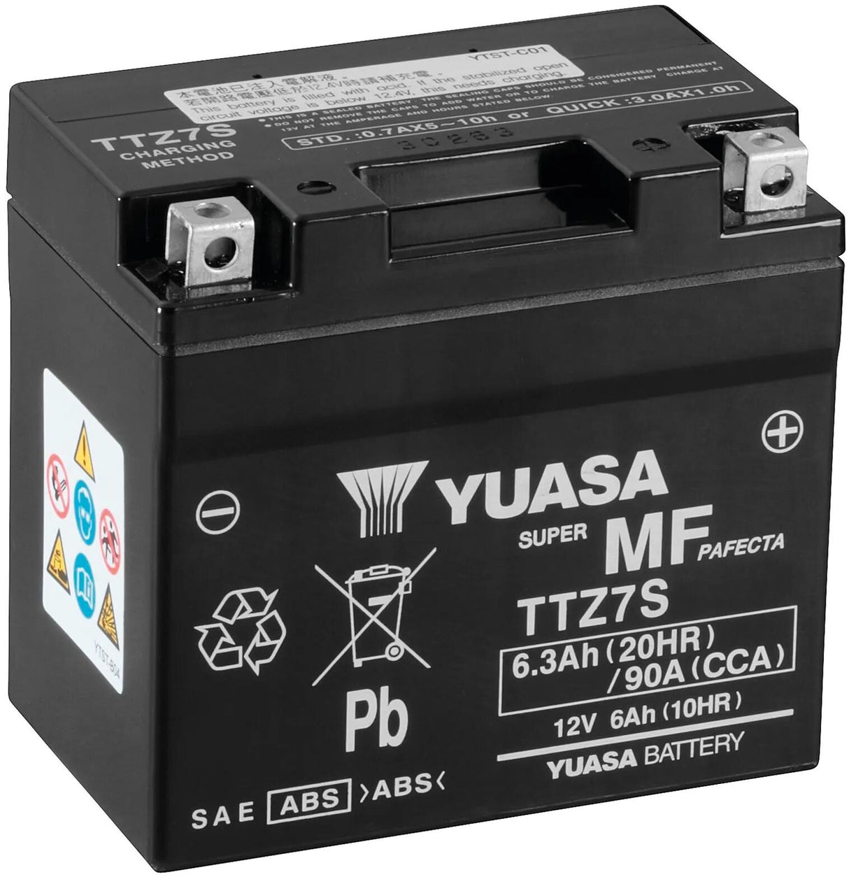 Yuasa-Akku ttz7s. Batterie TTZ7S AGM