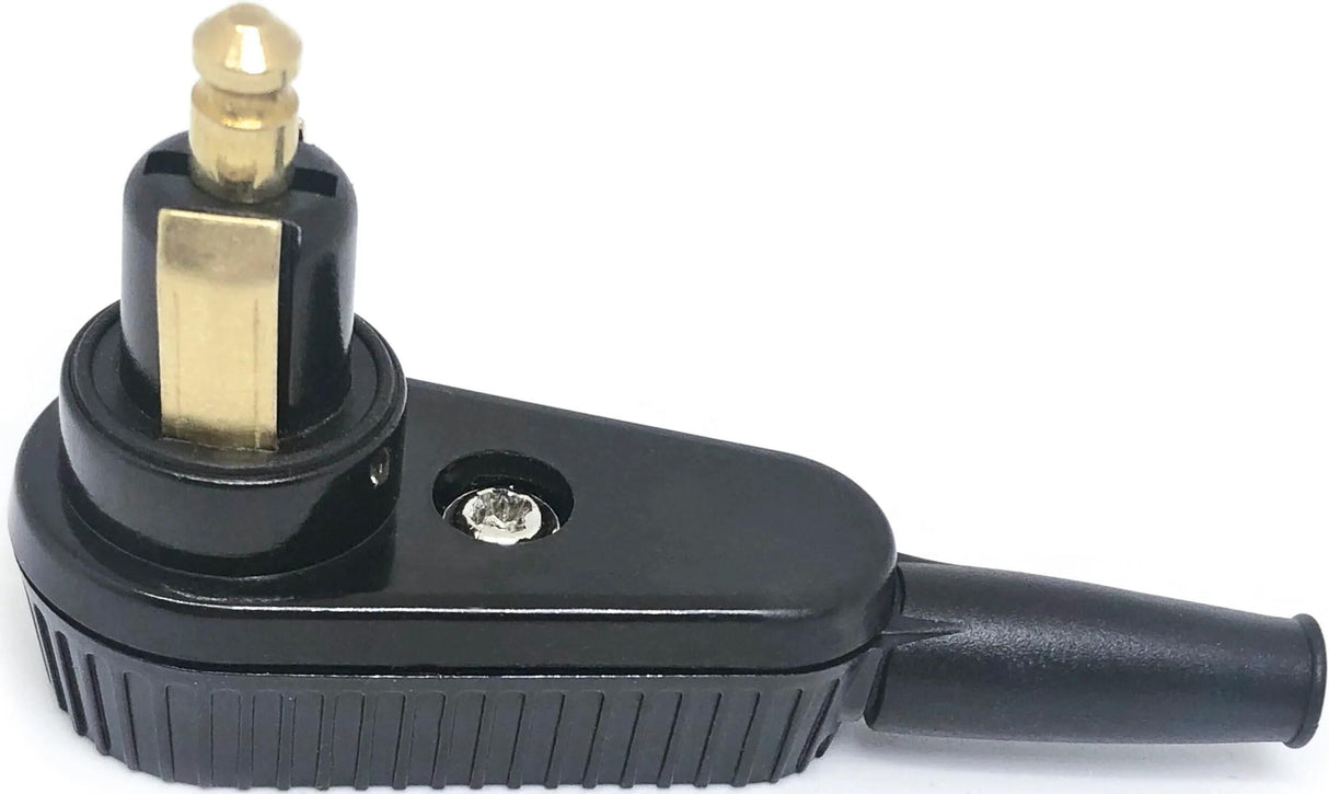 Baas Fahrradteile Boss rechtwinkliger Stecker ba12w DIN Winkelstecker Boss