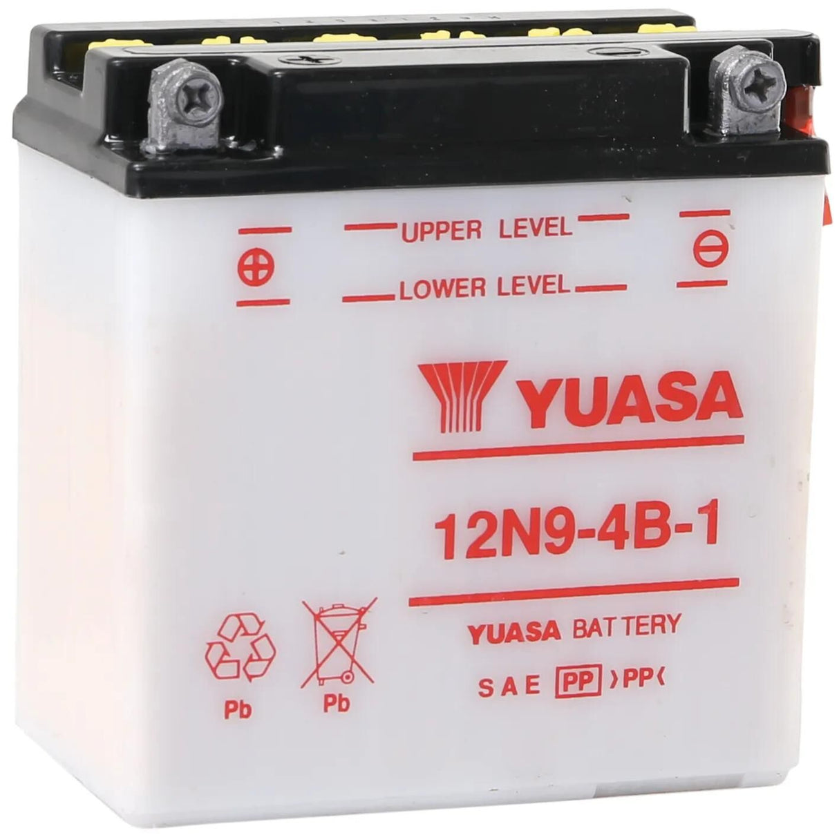 Yuasa-Batterie 12n9-4b-1. Batterie 12n9-4b-1 Standard ohne SP