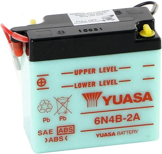 Yuasa Batterie 6n4b-2a Batterie 6n4b-2a Standard ohne SP