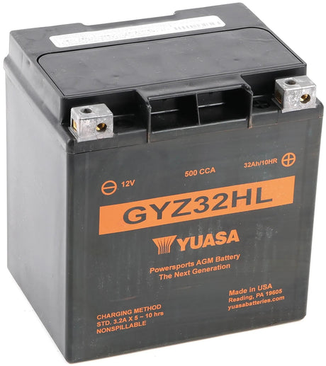Yuasa-Batterie gyz32hl. Batterie gyz32hl agm