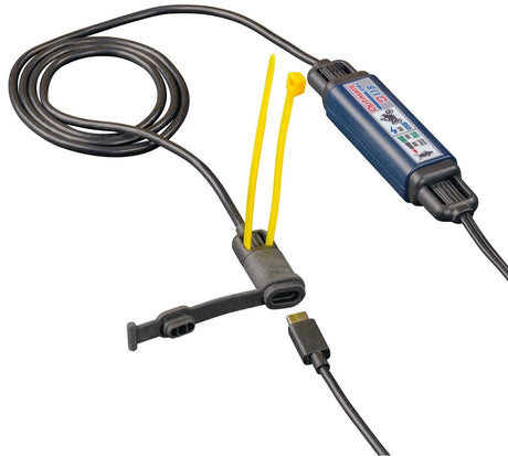 Tecmate USB-Ladegerät Optimate O-118 USB-C-Ladegerät Optimate m. SAE-Anschluss 200cm