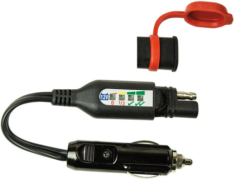 Tecmate Batteriemonitor Optimum m. SAE + Steckerstandard