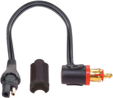 Der Tecmate-Zubehöradapter optimiert den SAE-auf-DIN-Winkelstecker