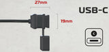Oxford-Ladekabel-Set, USB-Ladegerät, Ox für Typ C, 3,0 Ampere