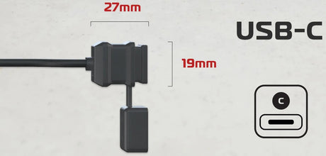 Oxford-Ladekabel-Set, USB-Ladegerät, Ox für Typ C, 3,0 Ampere
