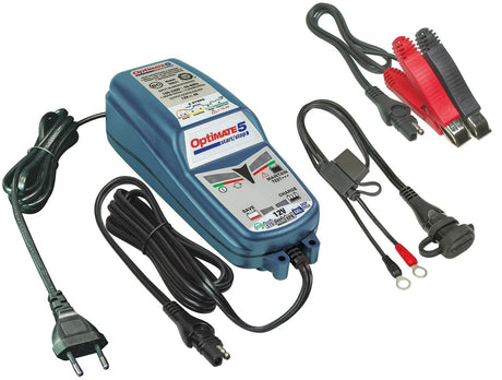 Tecmate Batterieladegerät Optimum 5 Start Stop Optimum 5 Ladegerät 4a