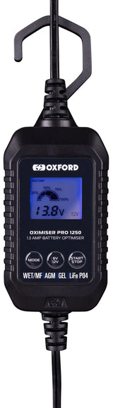 Oxford Batterieladegerät Oximizer Pro 1250. Batterieladegerät Oximizer Pro 1250